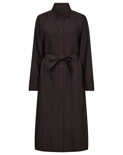 Co'Couture - Zella CC Batwing Kjole - Dark Brown